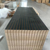 One Side Laminated Slat Wall Panels of MDF Saltwall Panel Board for Shop Display