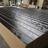 One Side Laminated Slat Wall Panels of MDF Saltwall Panel Board for Shop Display