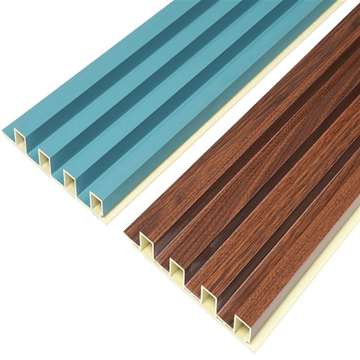 Fluted Wall Panels WPC Wood Interior Decoration 3D Wave Panel