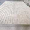 Slotted Pine Plywood 9mm E0 Glue Wall Panel T11 Slotted Pine Plywood V Groove Pine Plywood