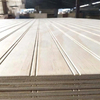 Slotted Pine Plywood 9mm E0 Glue Wall Panel T11 Slotted Pine Plywood V Groove Pine Plywood