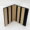 Acoustic Slat Wall Panel Hook Sound Proof Polyester Fiber Hexagon Wood Fiber Polyester MDF Louvers